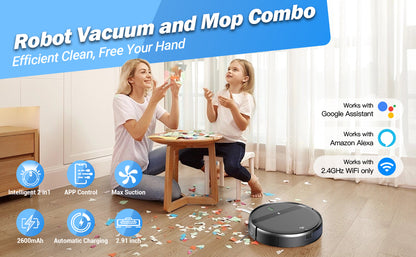 G20 Robot Vacuum and Mopping 2 in 1 Cleaner